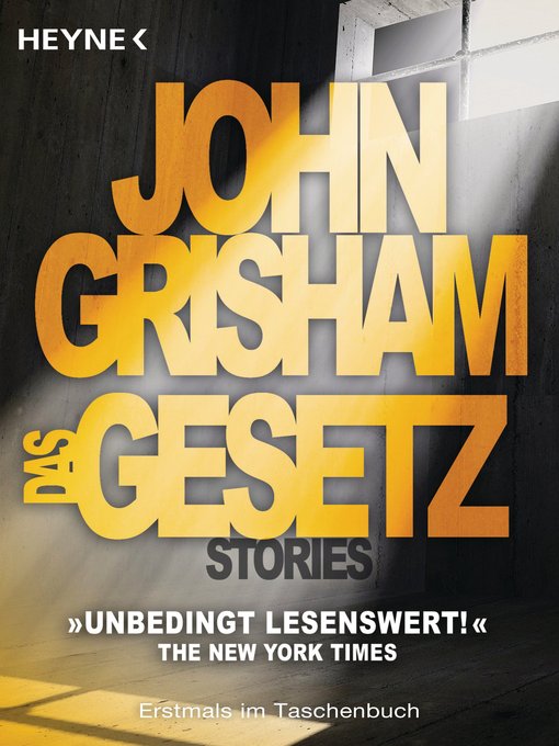 Title details for Das Gesetz by John Grisham - Available